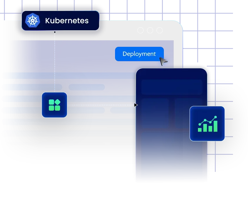 Kubernetes container orchestration platform illustration | HiQloud