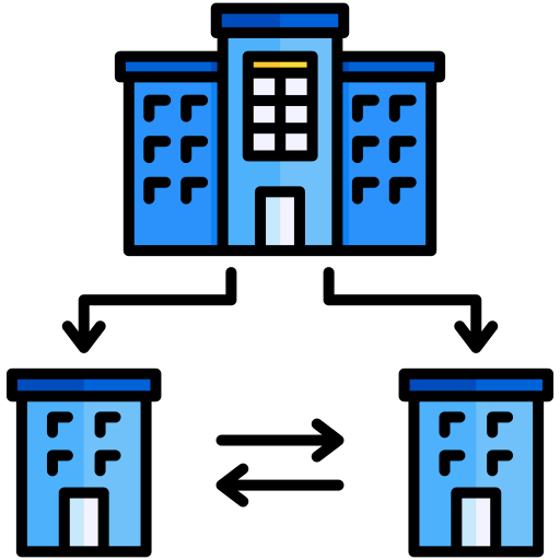 Git branch merge control icon | HiQloud