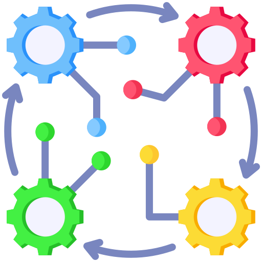 Global content delivery network icon | HiQloud