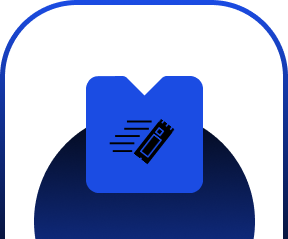 NVMe SSD storage speed icon | HiQloud