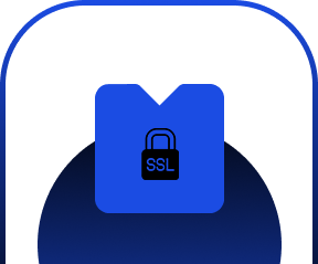 SSL encryption certificate icon | HiQloud