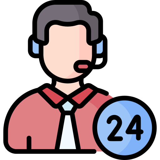 Round-the-clock technical support icon | HiQloud