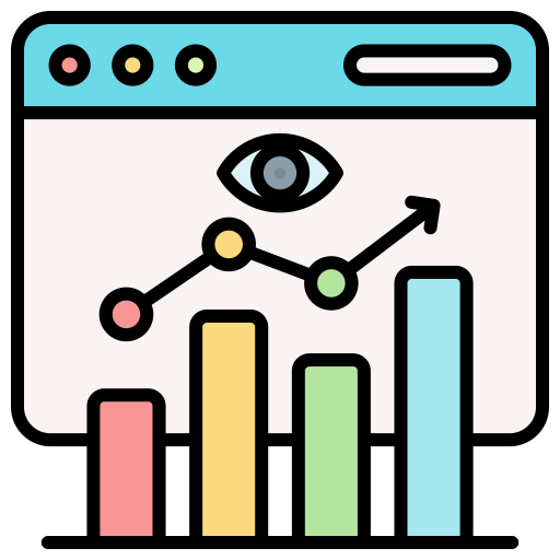 Web traffic handling icon | HiQloud