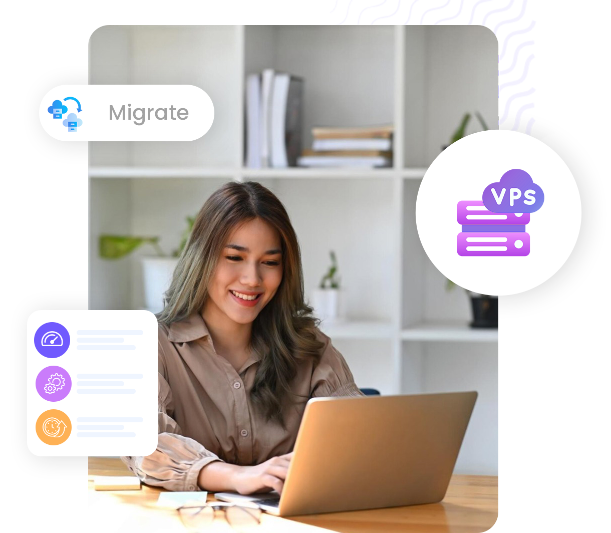 Cloud VPS migration to HiQloud illustration | HiQloud