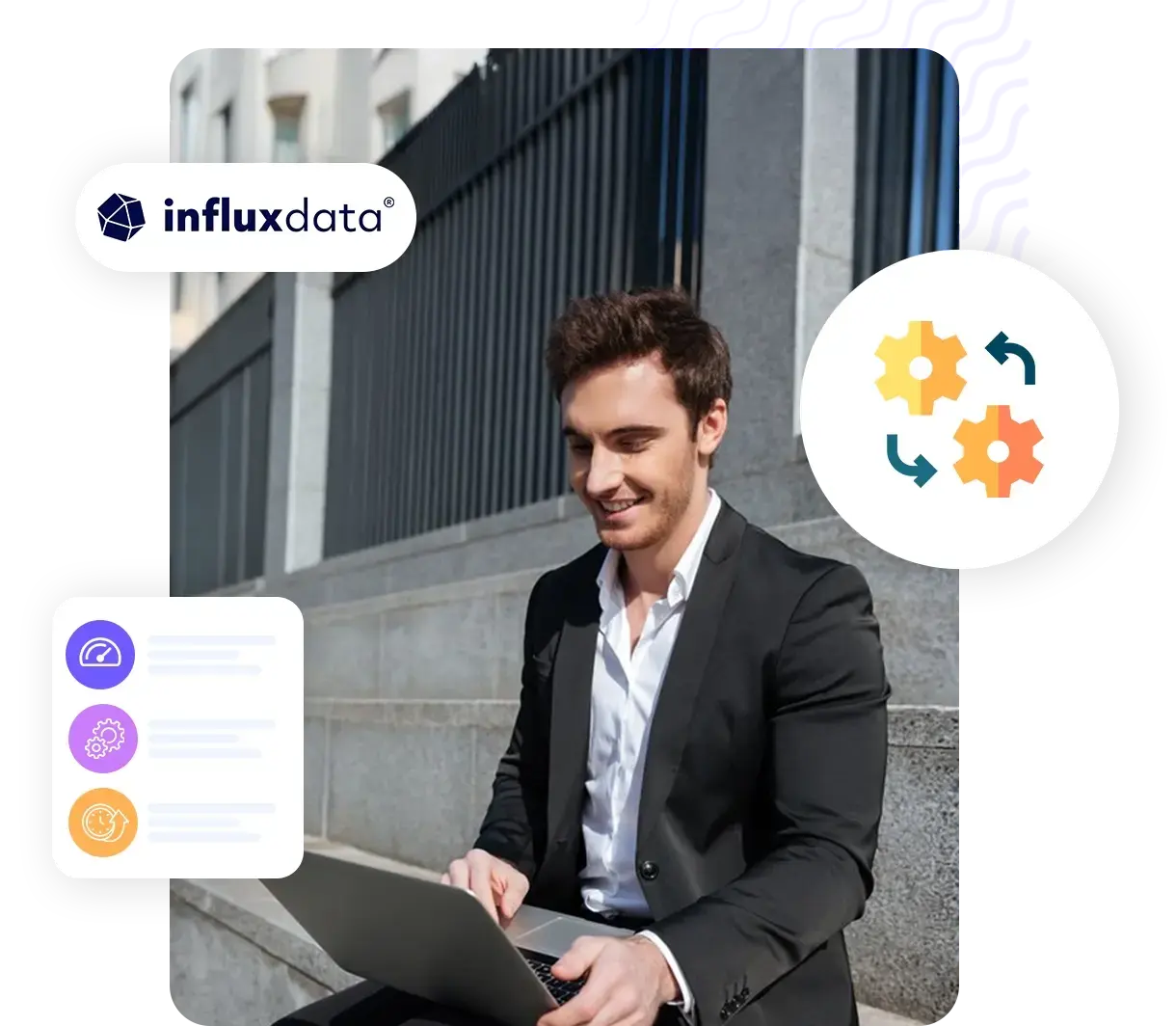 InfluxDB database security layers illustration | HiQloud
